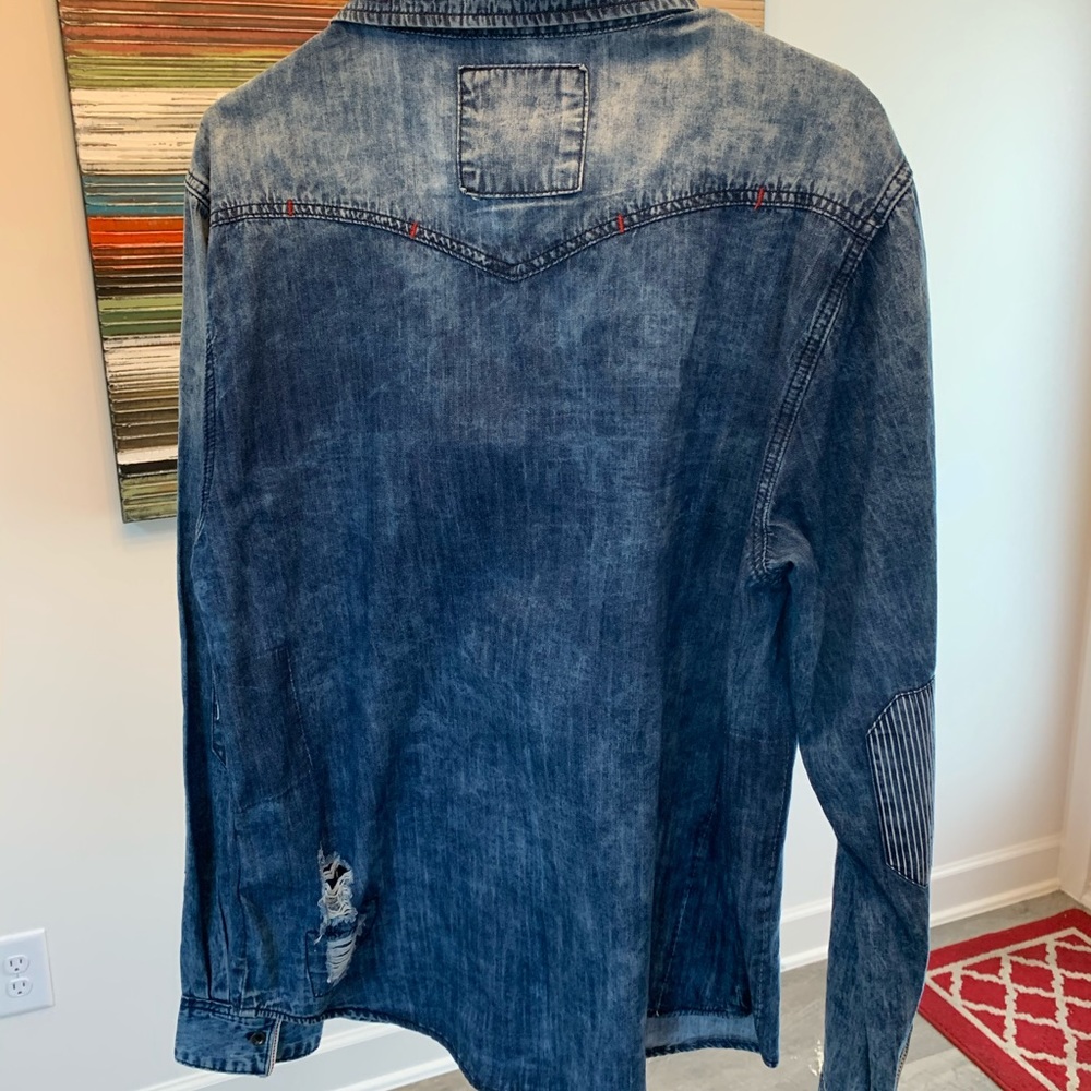 Denim button down - Picture 2 of 2